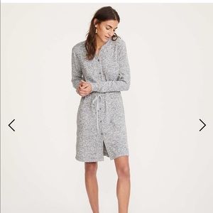 Lou & Grey Brushmarl Shirtdress in Grey US M